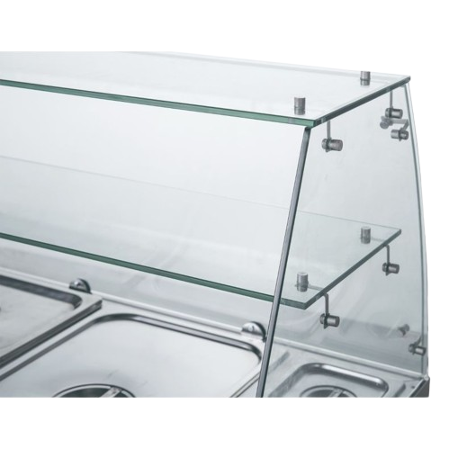 Chill-O-Matic Three Door Salad Fridge with Glass Canopy – GXC-SC903TN