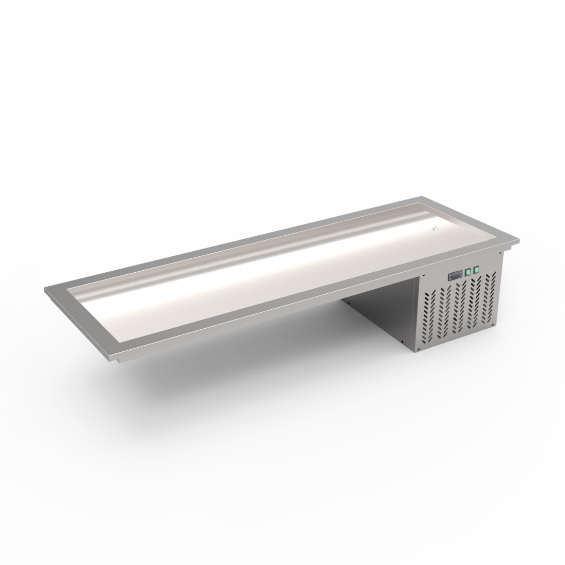 Thermaster 5×GN 1/1 Capacity Static Cold Bain Marie Trays - GN5-FA
