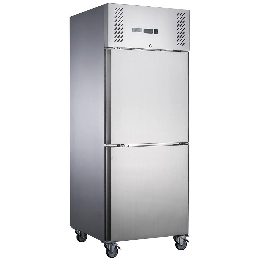 FED-X S/S Split Two-Door Upright Fridge - XURC650S1V