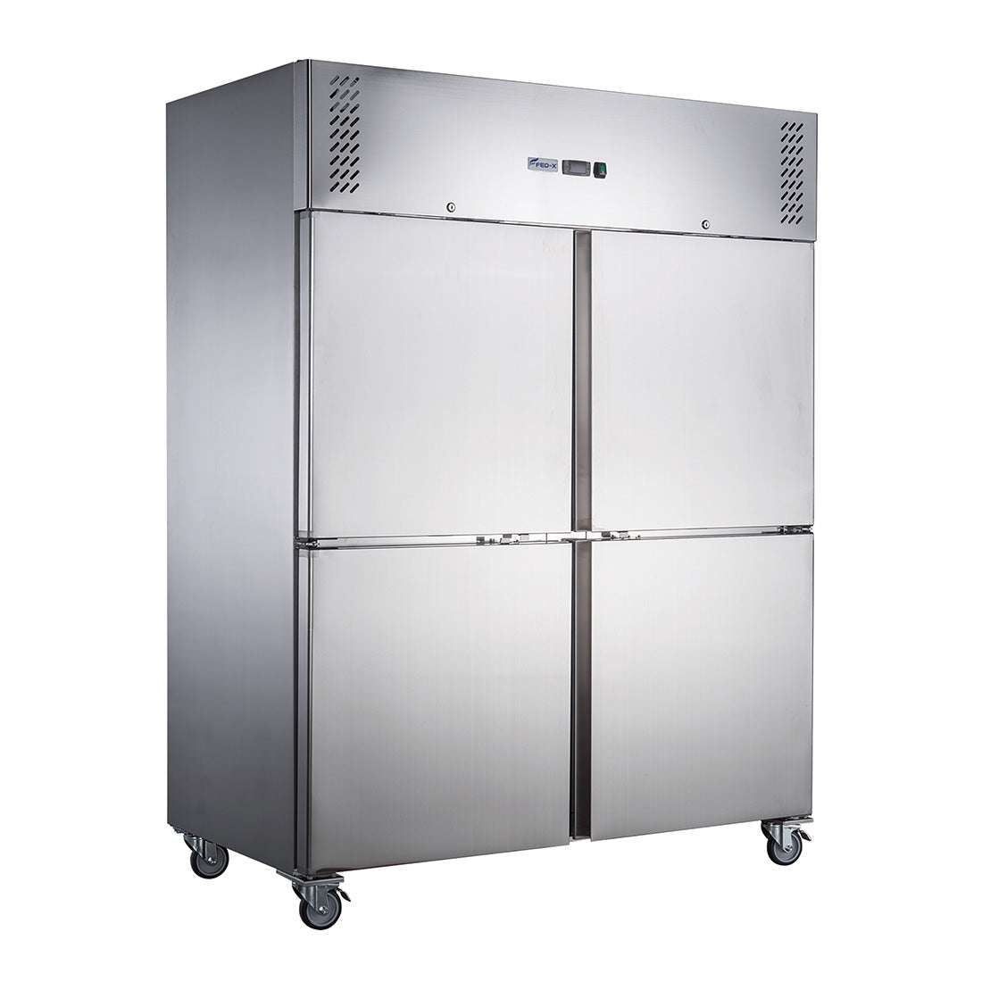 FED-X S/S Split Four-Door Upright Fridge - XURC1410S2V