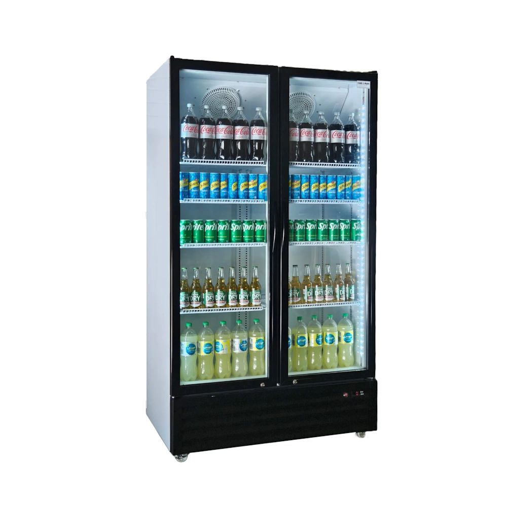 Chill-O-Matic CW-U-2W Super Energy Efficiency Double Door Display Fridge 1000L