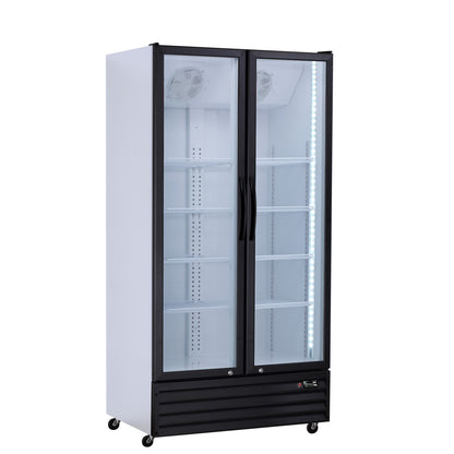 Chill-O-Matic CW-U-2W Super Energy Efficiency Double Door Display Fridge 1000L
