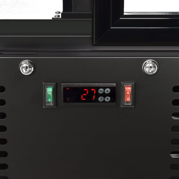 Chill-O-Matic CW-U-510B 2 Door Commercial Upright Display Fridge 510L – Ultra Energy Efficient
