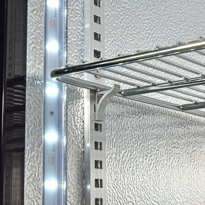 Chill-O-Matic CW-U-510B 2 Door Commercial Upright Display Fridge 510L – Ultra Energy Efficient