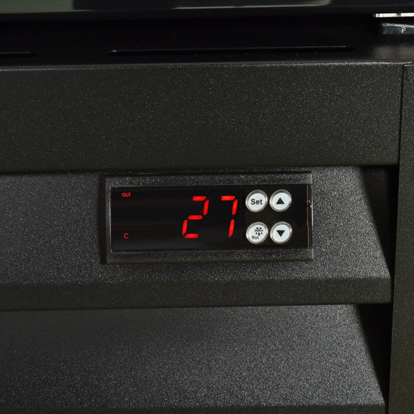 Chill-O-Matic CW-U-2W Super Energy Efficiency Double Door Display Fridge 1000L
