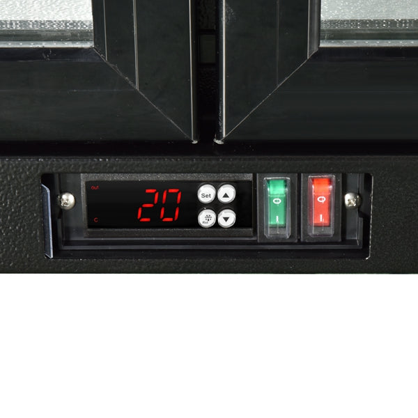 Chill-O-Matic CW-S-2E 2 Door Under Counter Display Fridge