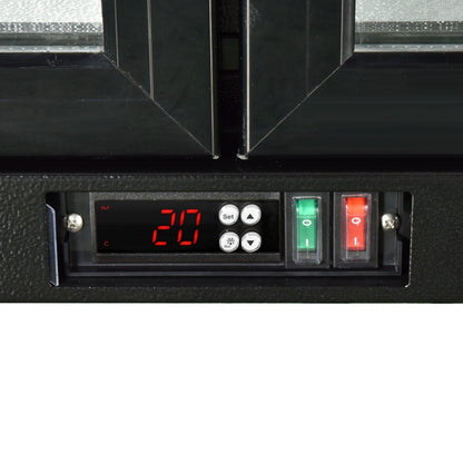 Chill-O-Matic CW-S-2E 2 Door Under Counter Display Fridge