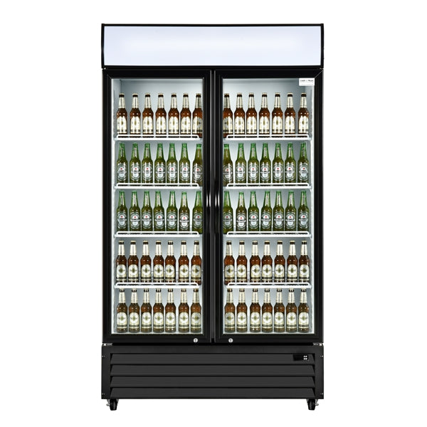 Chill-O-Matic CW-U-2B Super Energy Efficiency Double Door Display Fridge 1000L