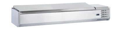 Chill-O-Matic GXC-VRX1200L Salad / Pizza Prep Fridge with Stainless Steel Cover