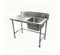 GS-DS1200R Dishwasher inlet bench withe double bowls