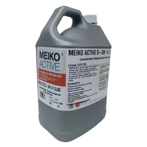 MEIKO ACTIVE D-GM 1411 GLASS Detergent for Glasswashers 2x5L