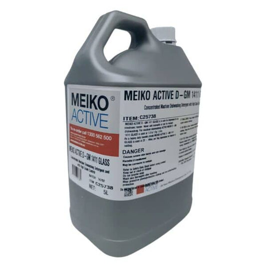 MEIKO ACTIVE D-GM 1411 GLASS Detergent for Glasswashers 2x5L