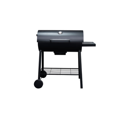 Premium Barrel Moveable Charcoal Grill Barbecue Cart