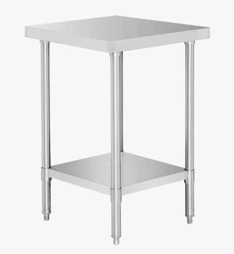 Premium SUS304  Stainless Steel Workbench with Solid Undershelf W600 * D600 * H900 GK-WB600-600F