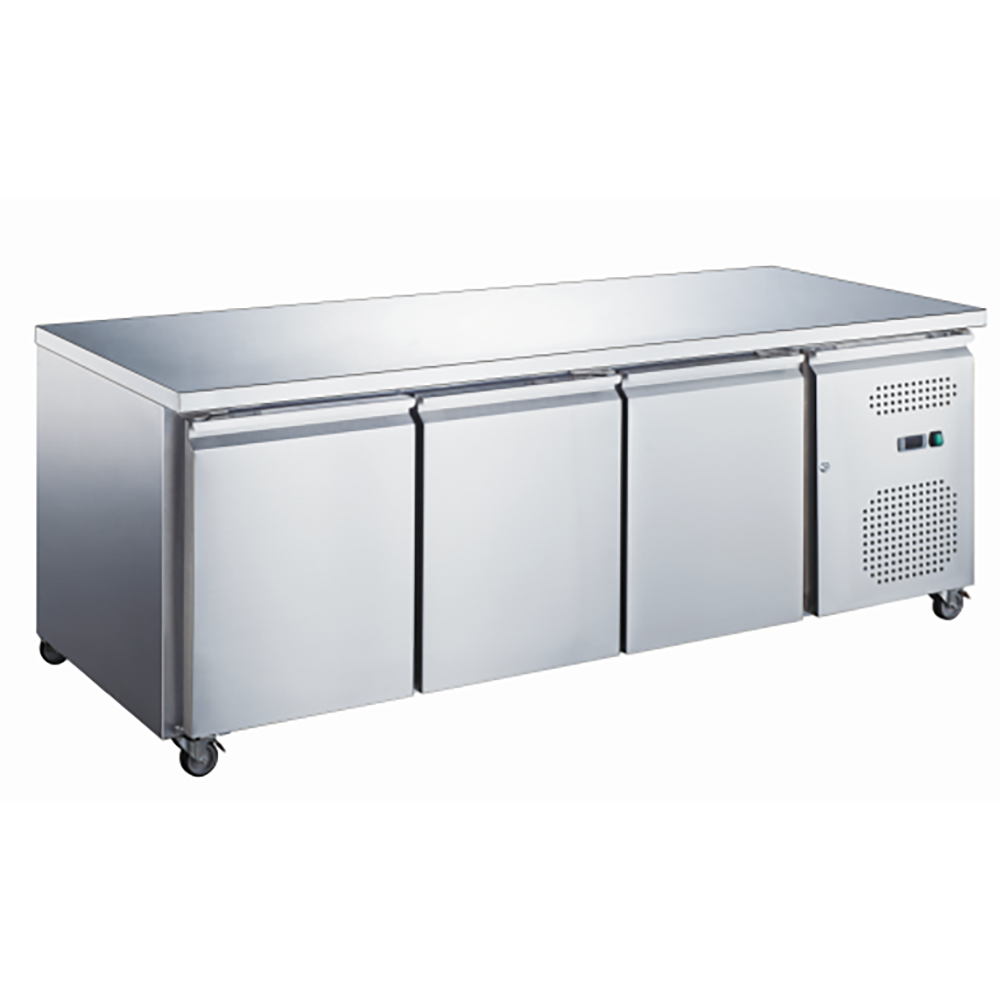 Chill-O-Matic Commercial Stainless Steel Workbench Freezer GXC-WB1800BT