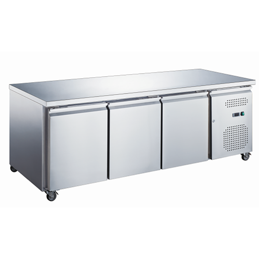 Chill-O-Matic Commercial Stainless Steel Workbench Freezer GXC-WB1800BT