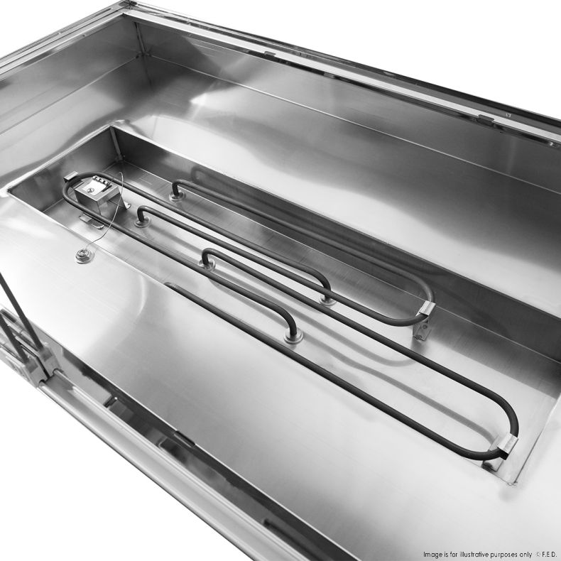 Bonvue Square Countertop Wet and Dry Bain Marie - BM14SC