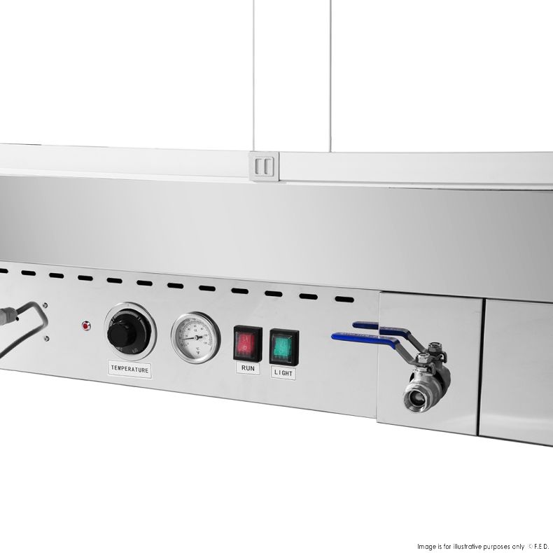 Bonvue Square Countertop Wet and Dry Bain Marie - BM14SC