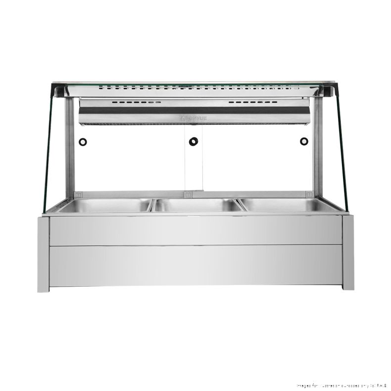 Bonvue Angled Countertop Wet and Dry Bain Marie - BM11TC