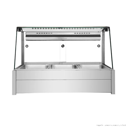 Bonvue Angled Countertop Wet and Dry Bain Marie - BM11TC