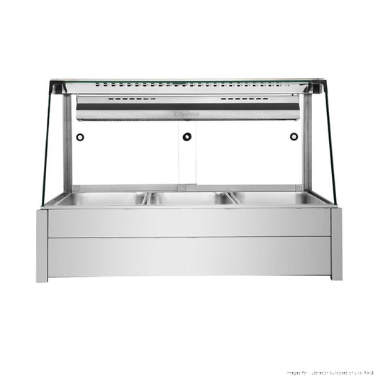 Bonvue Angled Countertop Wet and Dry Bain Marie - BM11TC