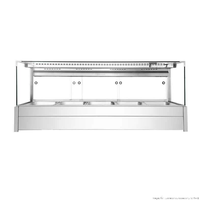 Bonvue Square Countertop Wet and Dry Bain Marie - BM17SC