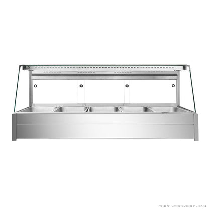 Bonvue Angled Countertop Wet and Dry Bain Marie - BM17TC