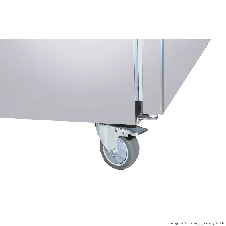 Thermaster Three Door SS Upright Storage Freezer - SUF1500
