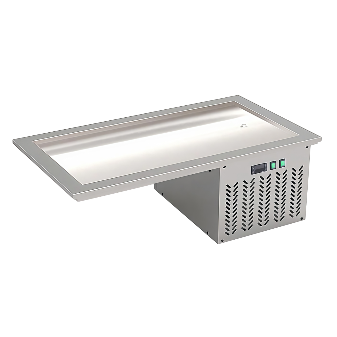 Thermaster 3×GN 1/1 Capacity Static Cold Bain Marie Trays - GN3-FA