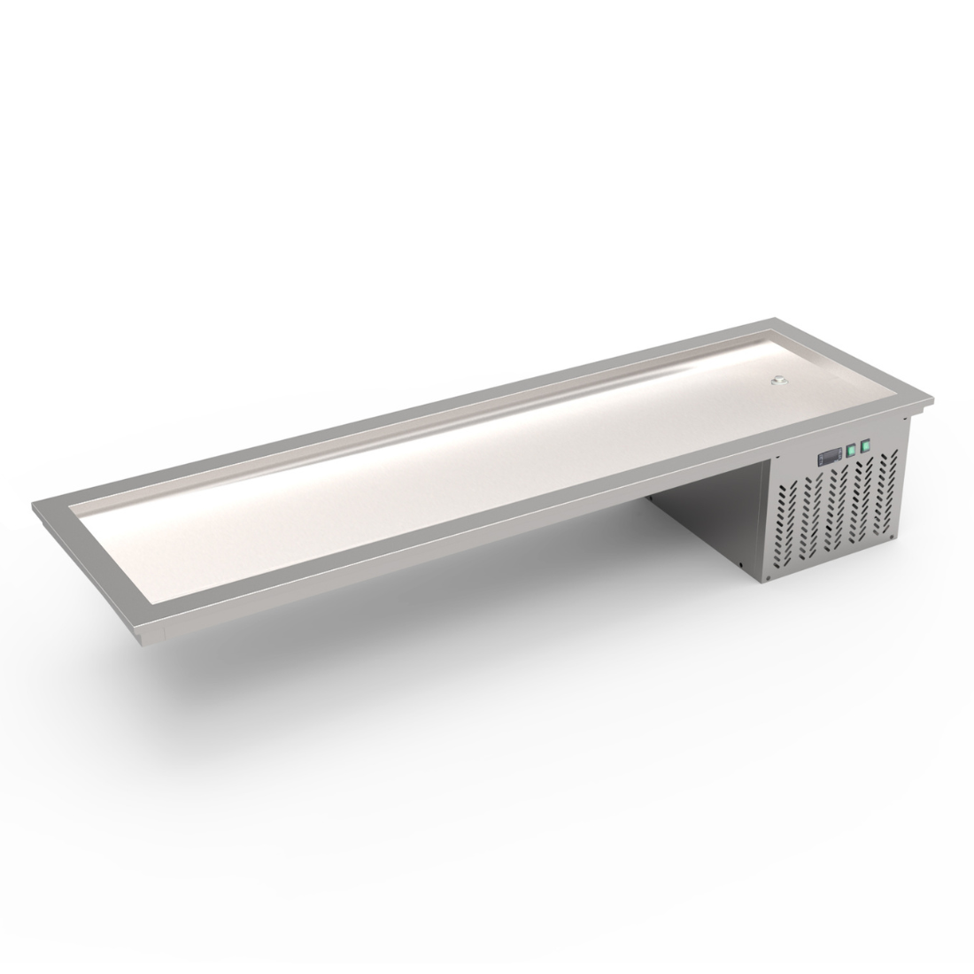 Thermaster 6×GN 1/1 Capacity Static Cold Bain Marie Trays - GN6-FA