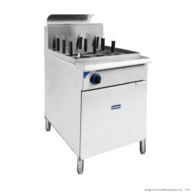 PC150-9 - V Pan Natural Gas 9 Baskets Pasta and Noodle Cooker