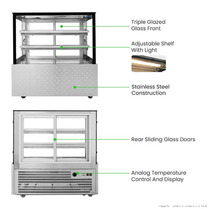Bonvue Heated Food Display - SG120FE-2XB