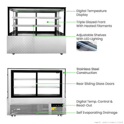 Bonvue Chilled Food Display - SG150FA-2XB