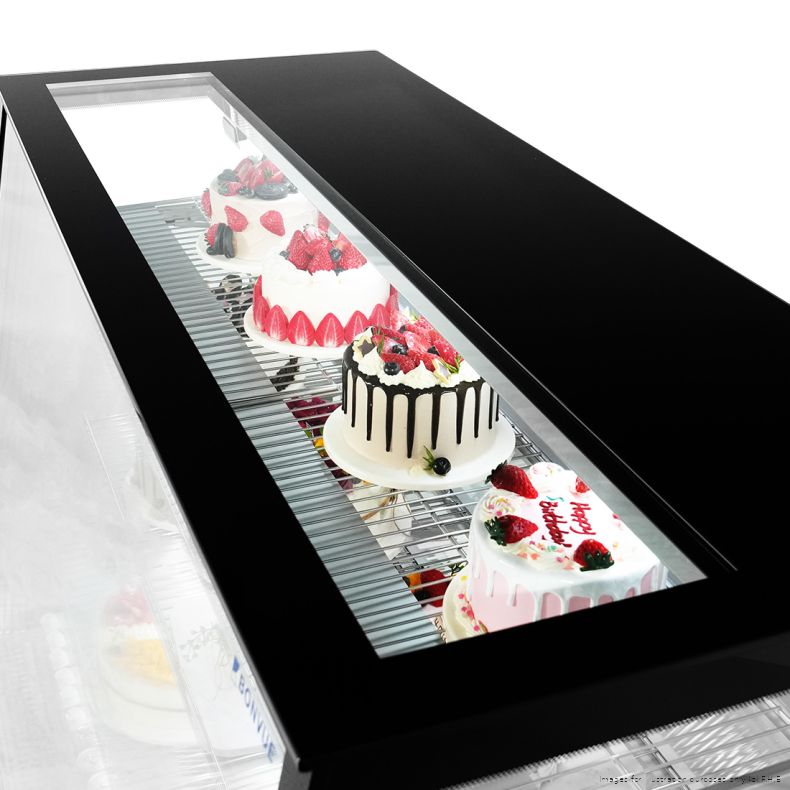 Bonvue Deluxe Chilled Display Cabinet - SLP870C