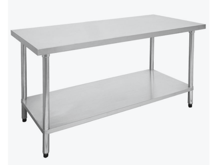 Premium 304 Grade Stainless Steel Table 1200x600x900