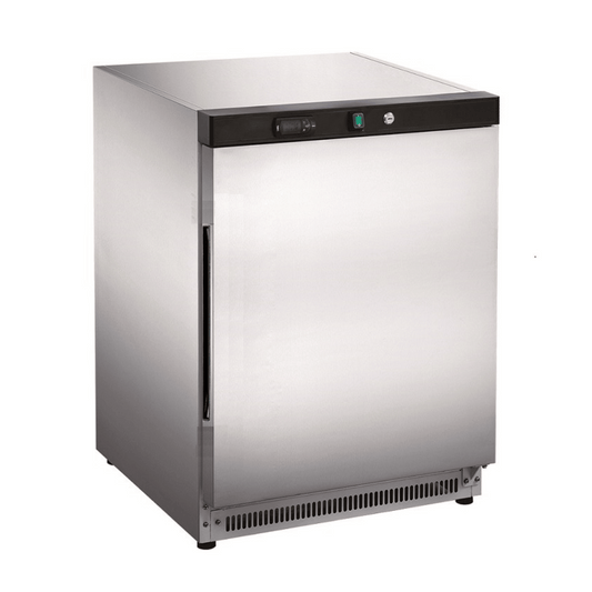FED-X 130L S/S Bar Fridge/Cooler Solid Door - XR200SS